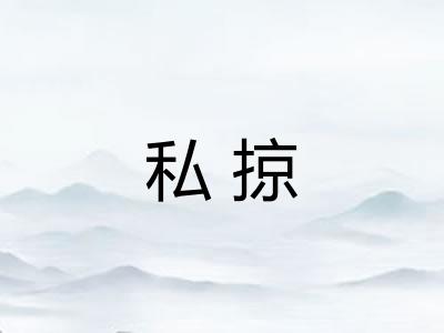 私掠