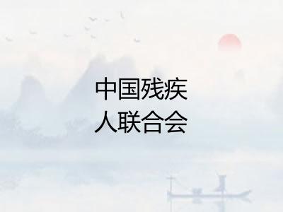 中国残疾人联合会