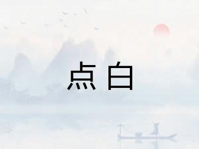 点白