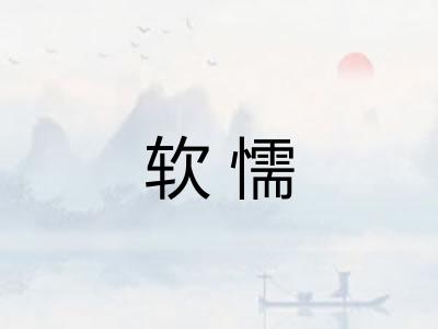 软懦