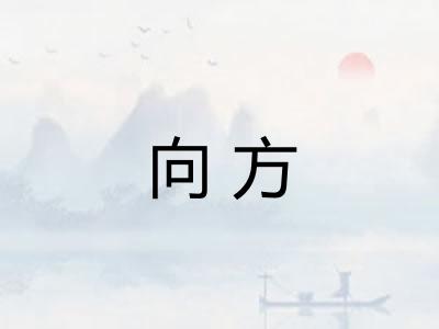 向方