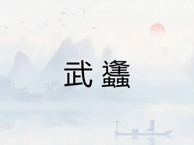 武蠭