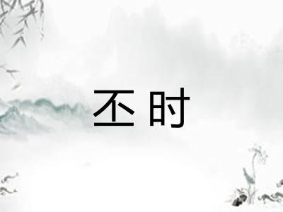 丕时