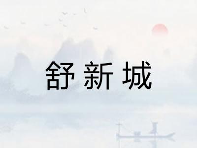 舒新城