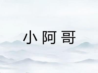 小阿哥