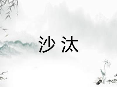 沙汰