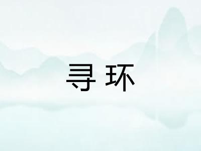 寻环