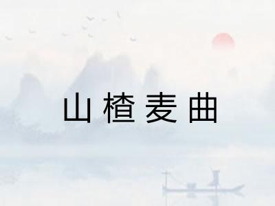 山楂麦曲