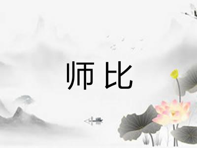 师比