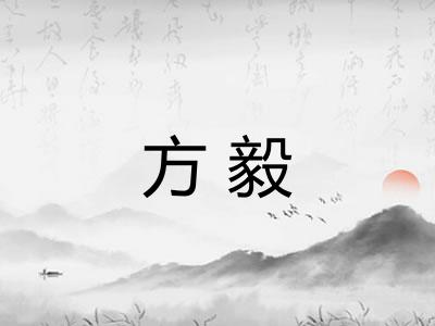 方毅