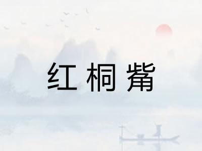 红桐觜