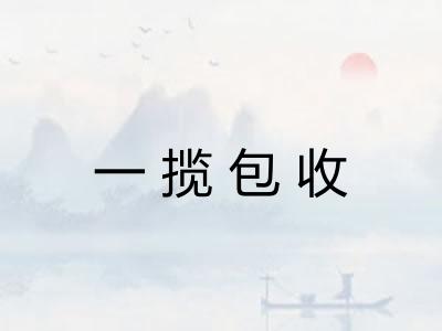 一揽包收