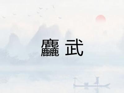 麤武