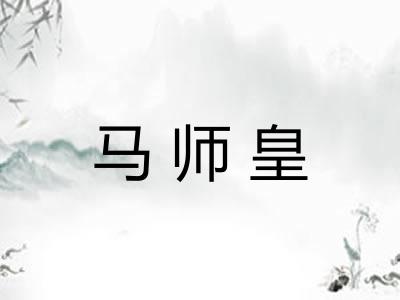 马师皇