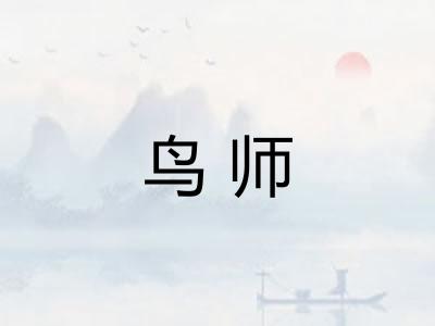 鸟师