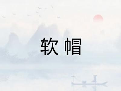 软帽