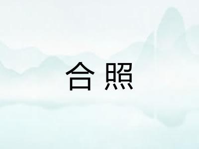 合照