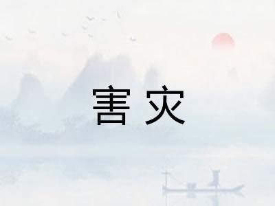 害灾