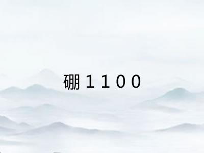 硼1100